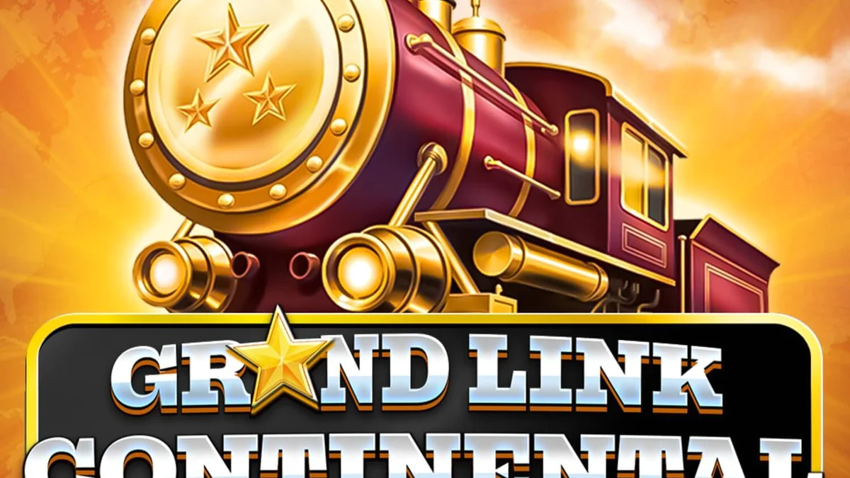 Giao diện trò chơi Grand Link Continental: Hold & Win với hình ảnh đoàn tàu cổ điển