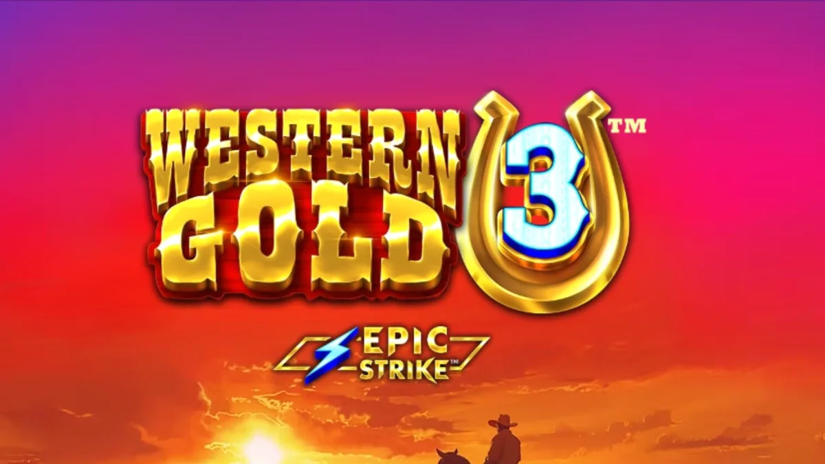 Giao diện trò chơi Western Gold 3 với chủ đề miền Tây hoang dã
