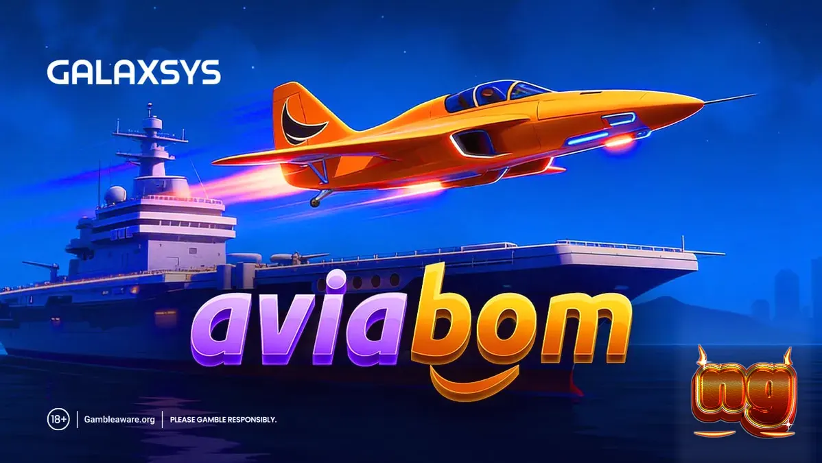 Giao diện trò chơi Aviabom với máy bay đang bay trên hành trình đầy thử thách